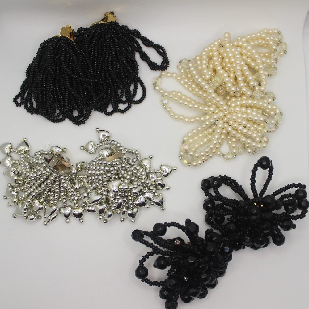 Vintage Clip on Earring Lot